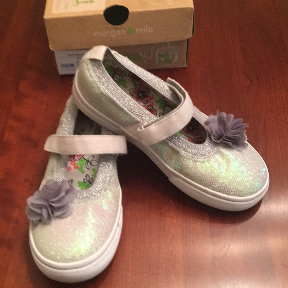 Morgan and Milo silver maryjane sneaker